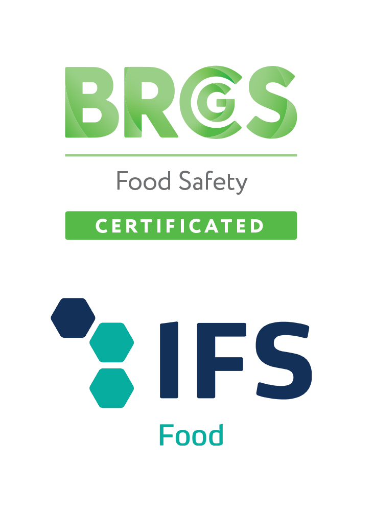 BRCGS Food Safety and IFS Food Certificated