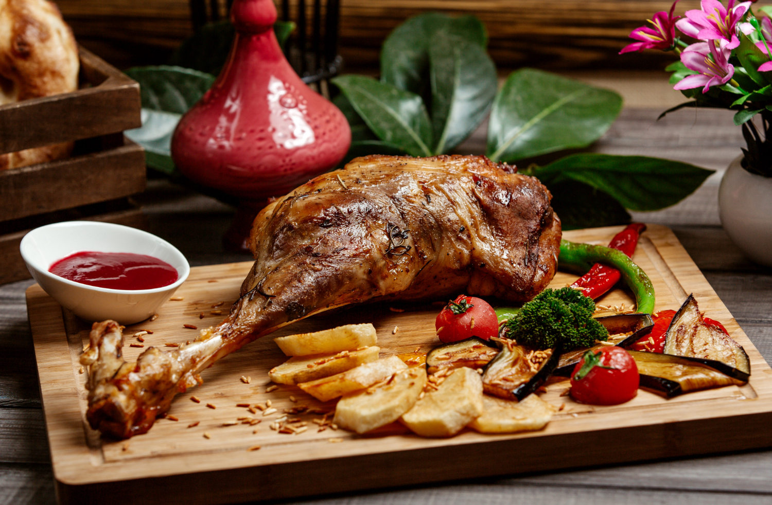 Crispy Duck with Hoisin & Pancakes