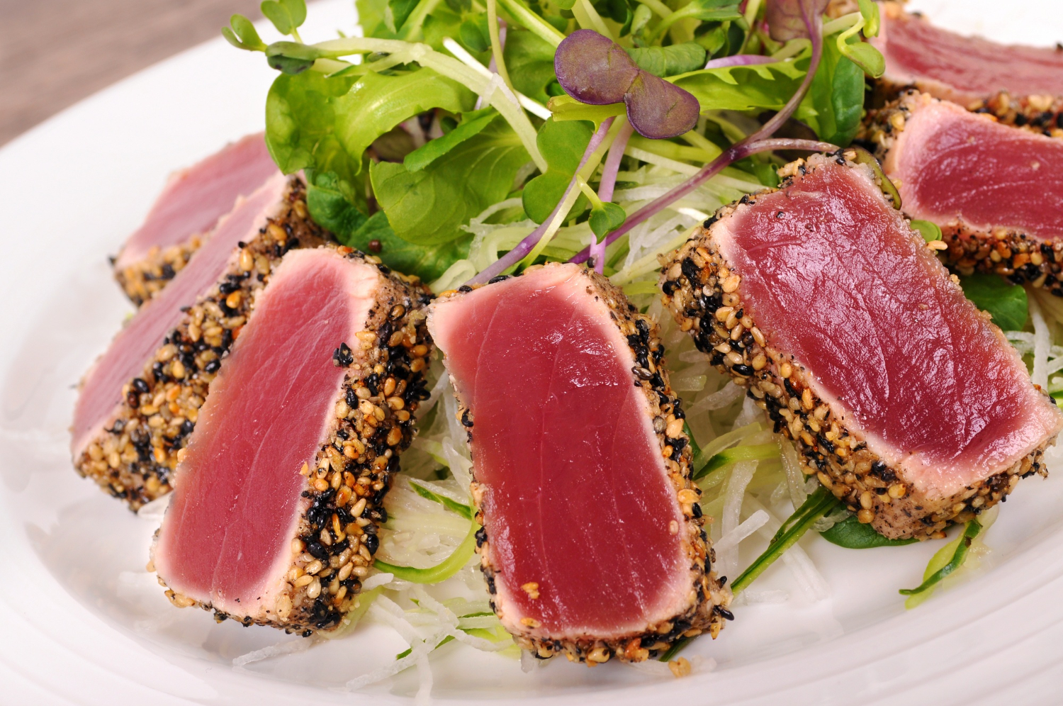 Seared Tuna Tataki with Sweet Onion Ponzu